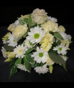 Cream Posy funerals Flowers